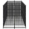 Outdoor Dog Kennel Steel 138.9 ftÂ¬â‰¤