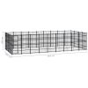 Outdoor Dog Kennel Steel 357.1 ftÂ¬â‰¤