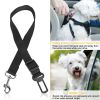 2Pcs Pet Dog Seat Belt Leash Adjustable Pet Dog Cat Safety Leads Harness