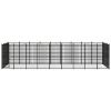 Outdoor Dog Kennel Steel 357.1 ftÂ¬â‰¤