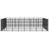 Outdoor Dog Kennel Steel 476.2 ftÂ¬â‰¤