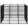 Outdoor Dog Kennel Steel 119 ftÂ¬â‰¤