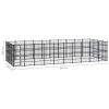 Outdoor Dog Kennel Steel 396.8 ftÂ¬â‰¤